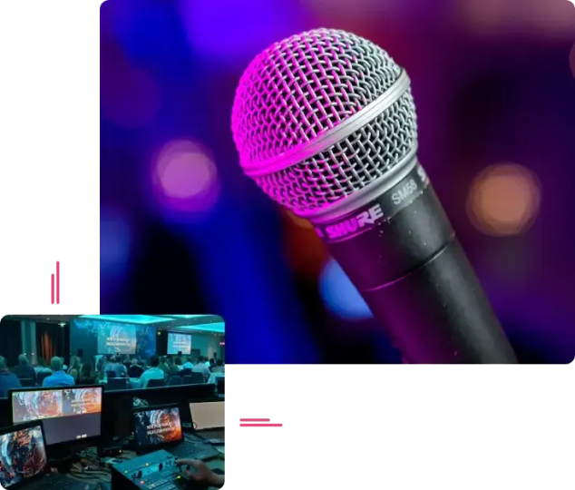 audio visual AV hire company based in UK