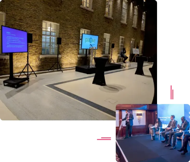 LIVE EVENT AUDIOVISUAL EQUIPMENT HIRE FOR VENUES