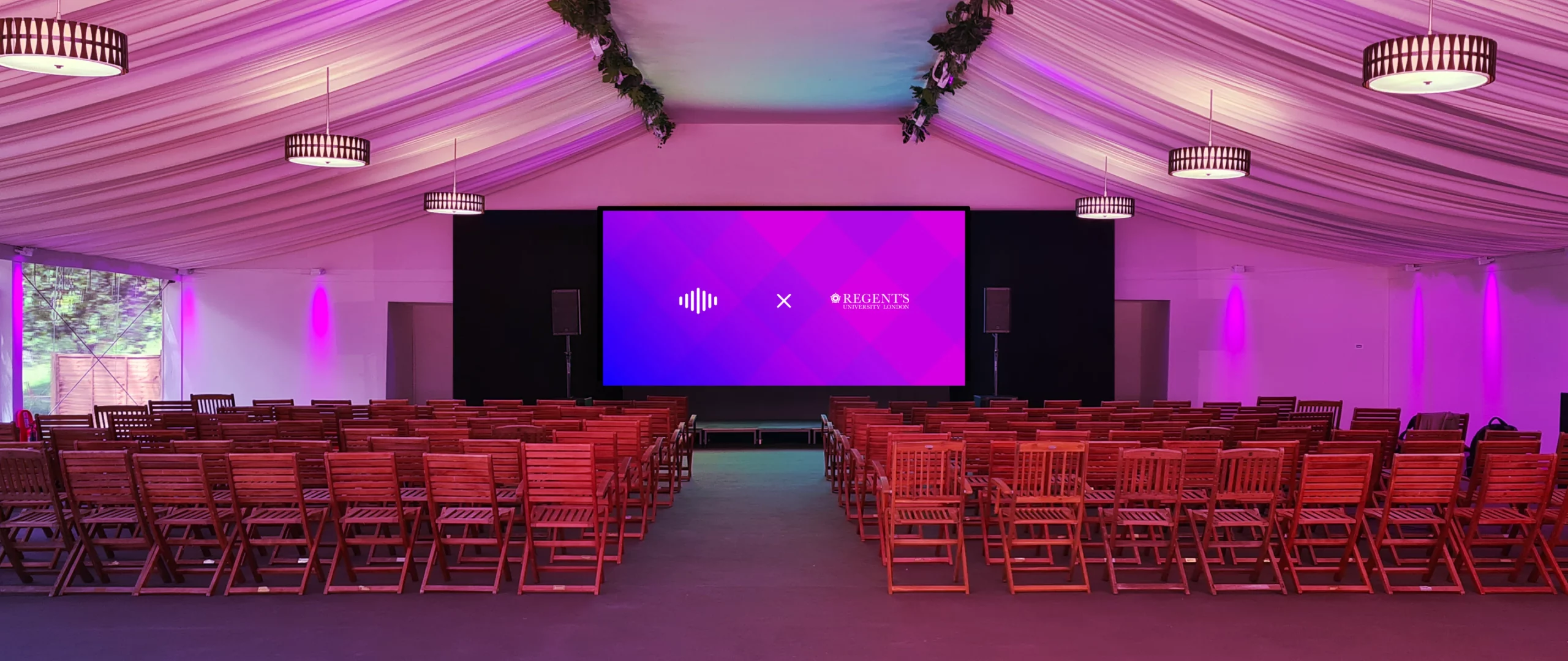 EMS events venue partnership with Regents University