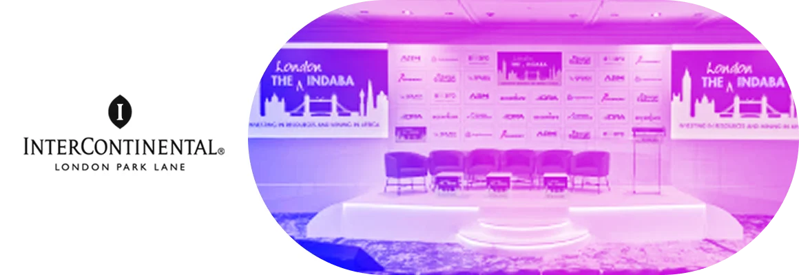 Event production services at intercontinental hotel