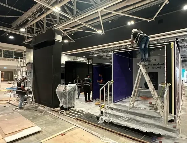 Modular exhibition stand builders in UK