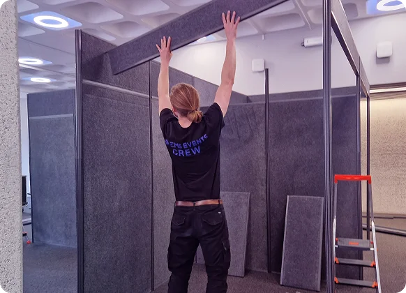 Shell Scheme hire by EMS Events