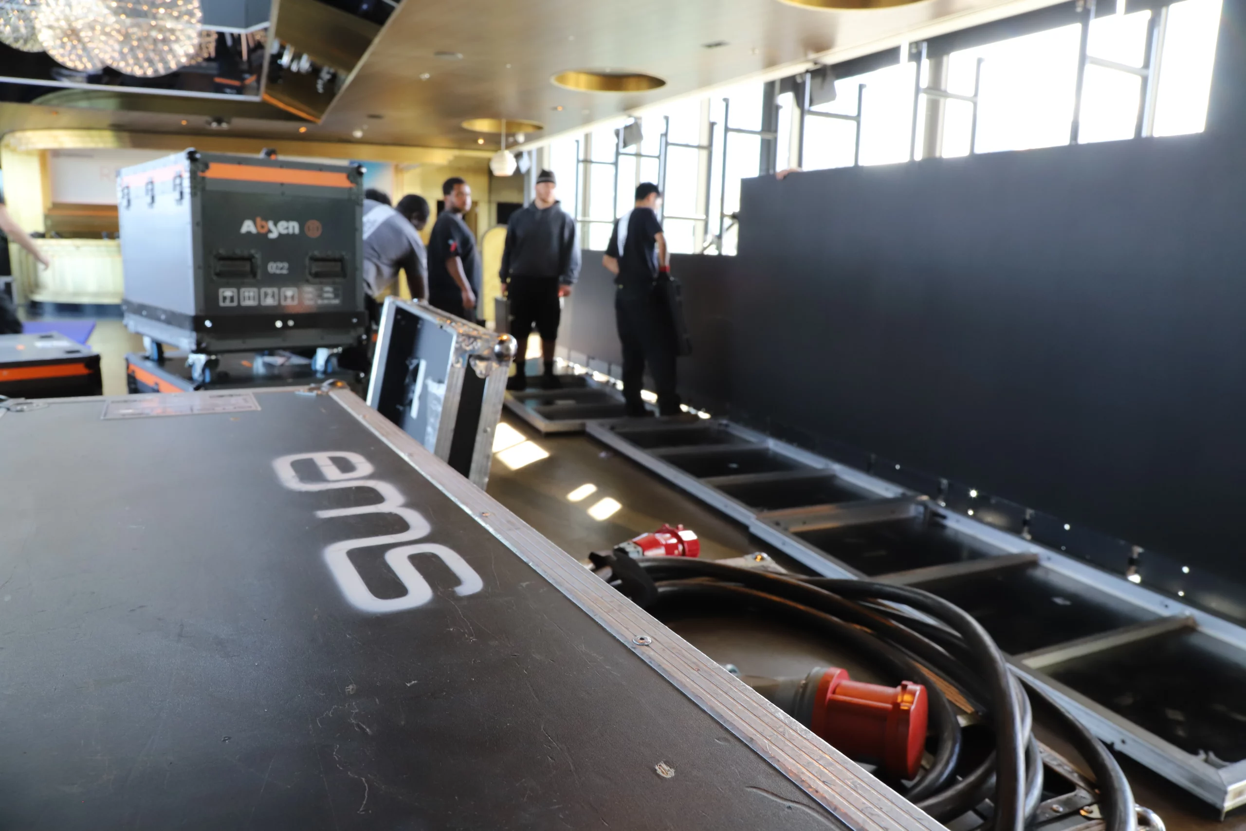 Flexible LED screen size